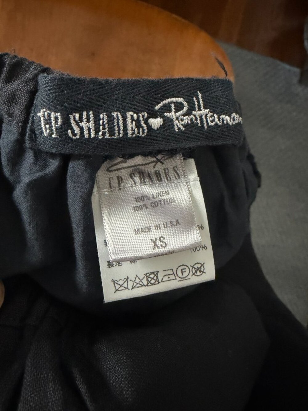 CP SHADES x Ron Herman Flare Maxi Skirt, Black, XS - Picture 7 of 9